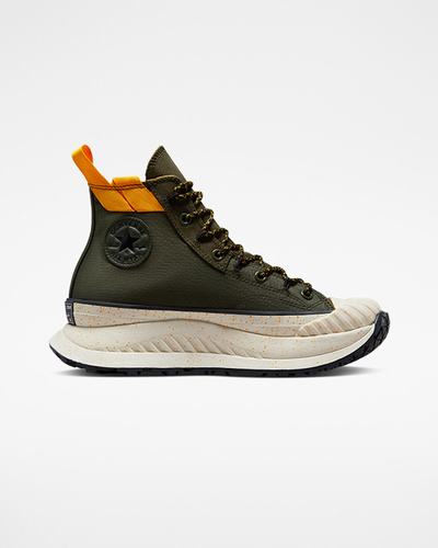 Converse Chuck 70 AT-CX Rugged Basics Superge Moški Olivno Zelene Zelene Rumene Črne | Slovenija-85437