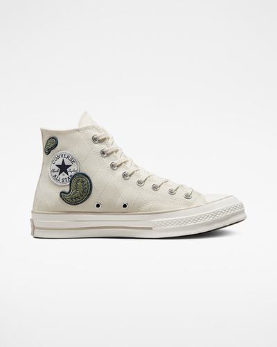 Converse Chuck 70 Crafted Patches Superge Ženske Bež Temno Modre Zelene | Slovenija-36107