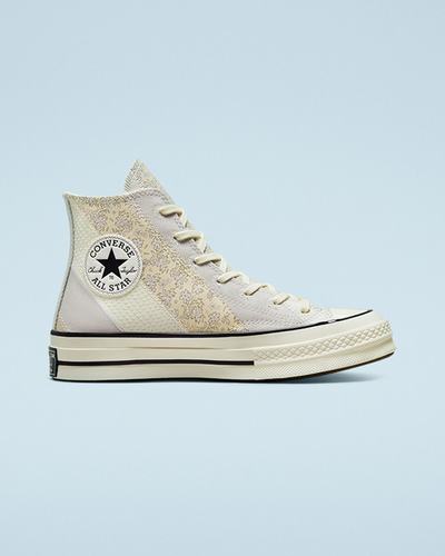 Converse Chuck 70 Embroidered Floral Superge Ženske Bež Črne | Slovenija-38641