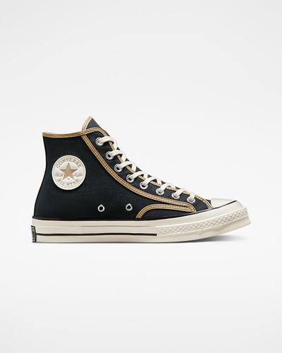 Converse Chuck 70 Heavyweight Canvas Superge Ženske Črne Kaki | Slovenija-89725