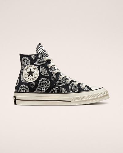 Converse Chuck 70 Paisley Superge Ženske Črne | Slovenija-03195