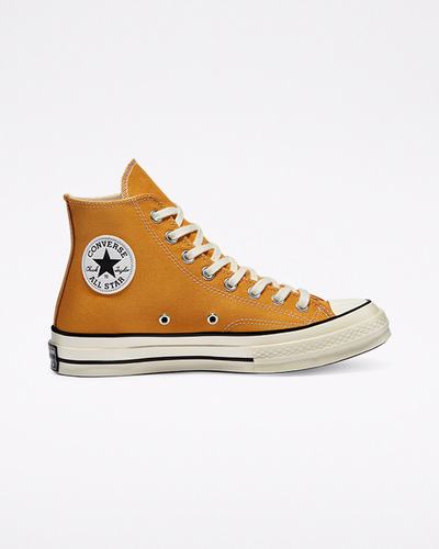 Converse Chuck 70 Vintage Canvas Superge Ženske Oranžne Cvet Črne | Slovenija-56913