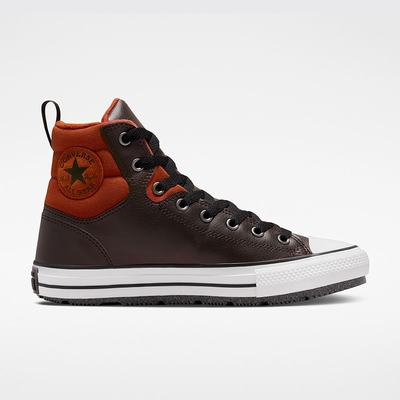 Converse Chuck Taylor All Star Berkshire Boot Water Resistant Zimski Čevlji Ženske Rjave Oranžne Črne | Slovenija-26083