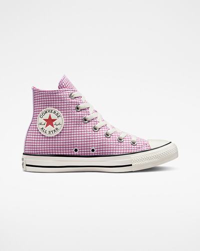 Converse Chuck Taylor All Star Checkered Superge Ženske Vijolične | Slovenija-47593