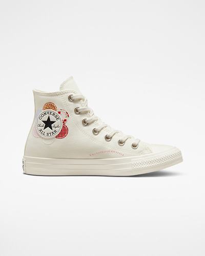 Converse Chuck Taylor All Star Crafted Patchwork Superge Ženske Bež Oranžne Roza Črne | Slovenija-37290