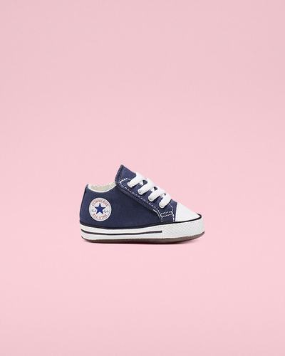 Converse Chuck Taylor All Star Cribster Easy-On Superge Dekleta Temno Modre Bež Bele | Slovenija-02987