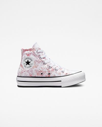 Converse Chuck Taylor All Star EVA Lift Superge Dekleta Bele Roza Črne | Slovenija-52839