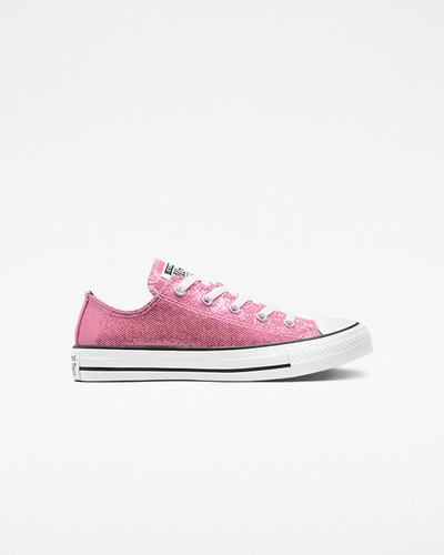 Converse Chuck Taylor All Star Glitter Superge Dekleta Roza Črne | Slovenija-74826