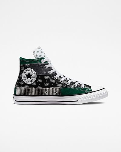 Converse Chuck Taylor All Star Hacked Patterns Superge Moški Zelene Črne Bele | Slovenija-42893