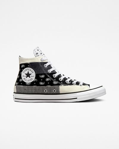 Converse Chuck Taylor All Star Hacked Patterns Superge Moški Bež Črne Bele | Slovenija-93514