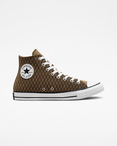 Converse Chuck Taylor All Star Herringbone Superge Moški Rjave Bele | Slovenija-13086