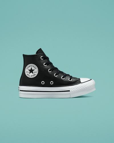 Converse Chuck Taylor All Star Lift Platform Superge Dekleta Črne Bež Bele | Slovenija-13896