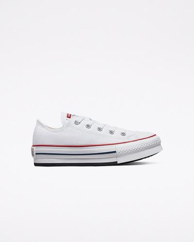 Converse Chuck Taylor All Star Lift Superge Dekleta Bele Temno Rdeče Temno Modre | Slovenija-72195