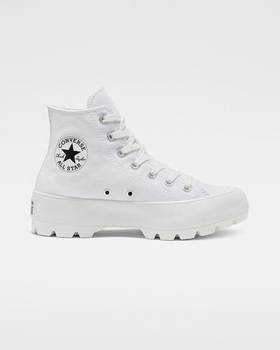 Converse Chuck Taylor All Star Lugged Superge Ženske Bele Črne Bele | Slovenija-76518