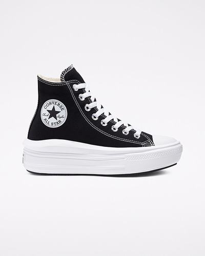 Converse Chuck Taylor All Star Move Superge Ženske Črne Bež Bele | Slovenija-13670