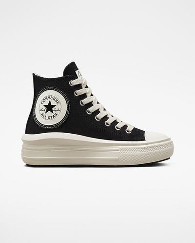 Converse Chuck Taylor All Star Move Superge Ženske Črne Bež Bele | Slovenija-25637