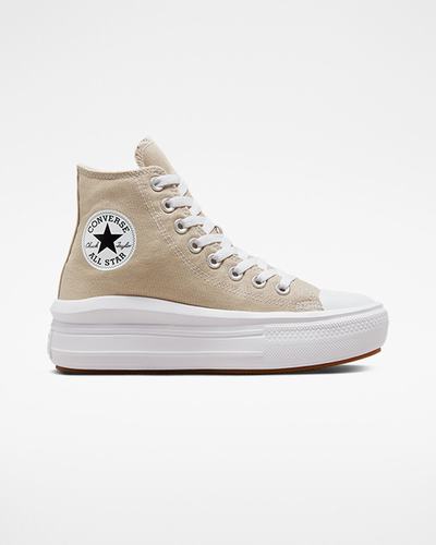 Converse Chuck Taylor All Star Move Superge Ženske Sive Bele Sive | Slovenija-42831