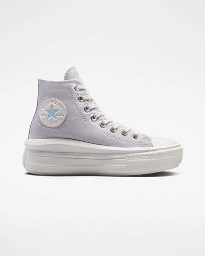 Converse Chuck Taylor All Star Move Superge Ženske Vijolične Bele | Slovenija-94758