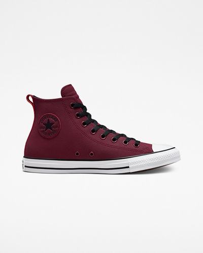 Converse Chuck Taylor All Star TecTuff Superge Moški Temno Rdeče Bele Črne | Slovenija-13798