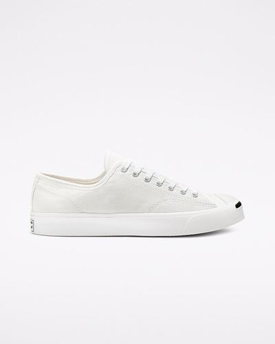 Converse Jack Purcell Canvas Superge Moški Bele Črne | Slovenija-12765