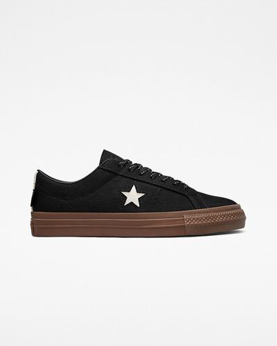 Converse One Star Pro Cordura Canvas Čevlji Skate Ženske Črne Bele | Slovenija-34927