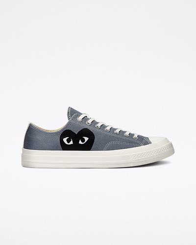 Converse x Comme des Garçons PLAY Chuck 70 Superge Moški Sive Črne | Slovenija-01347