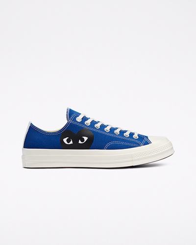 Converse x Comme des Garçons PLAY Chuck 70 Superge Moški Modre Črne | Slovenija-85409