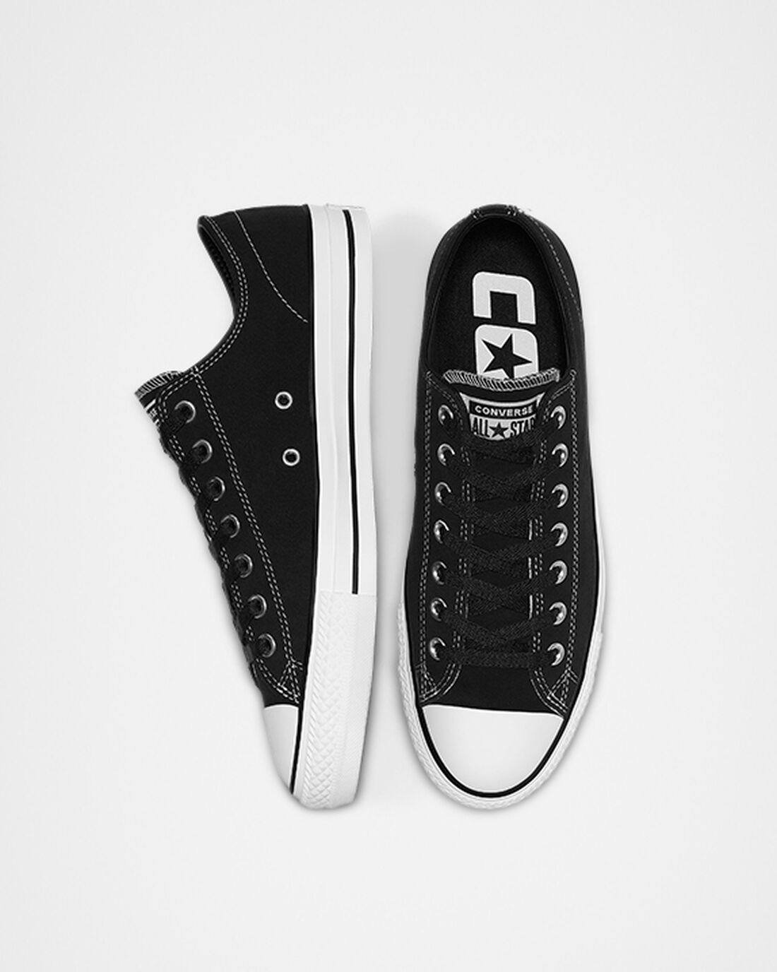 Converse CONS Chuck Taylor All Star Pro Suede Čevlji Skate Ženske Črne Bele | Slovenija-23468