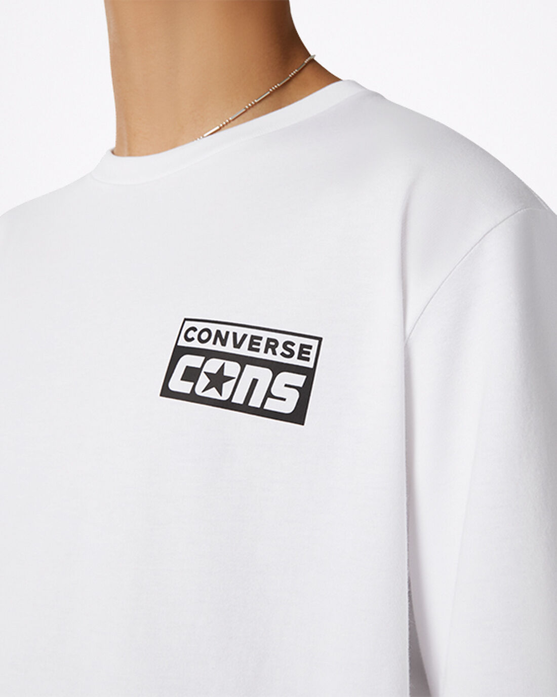 Converse CONS Graphic Majice Moški Bele | Slovenija-37146