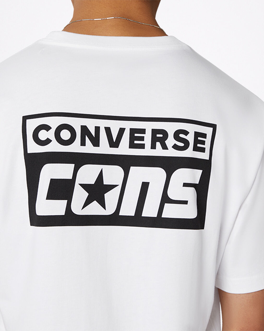 Converse CONS Graphic Majice Moški Bele | Slovenija-37146