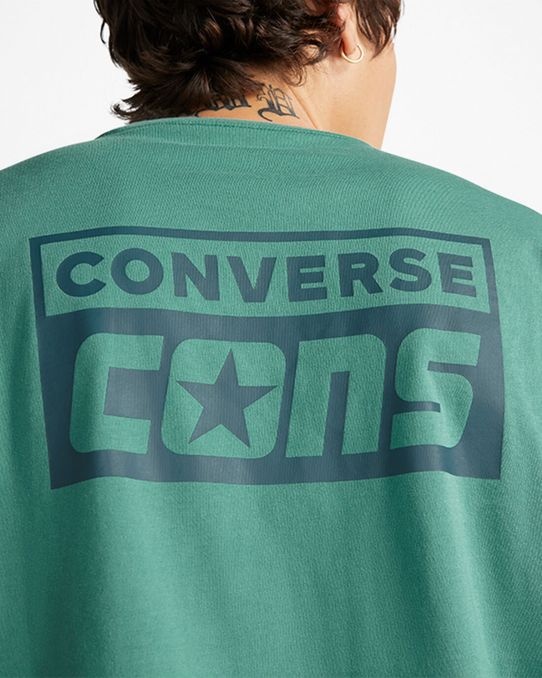 Converse CONS Graphic Majice Moški Zelene | Slovenija-41670