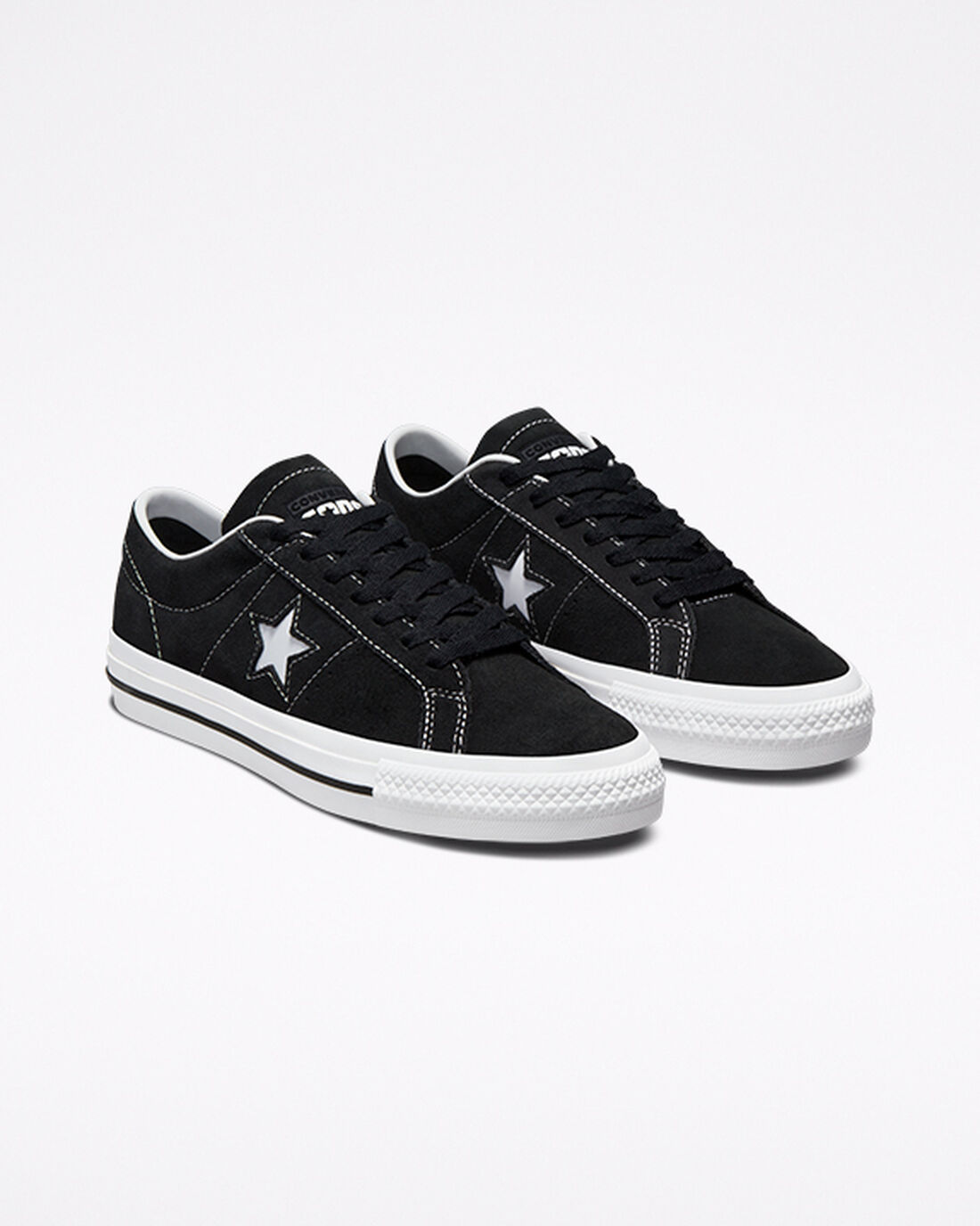 Converse CONS One Star Pro Suede Čevlji Skate Moški Črne Bele | Slovenija-21304