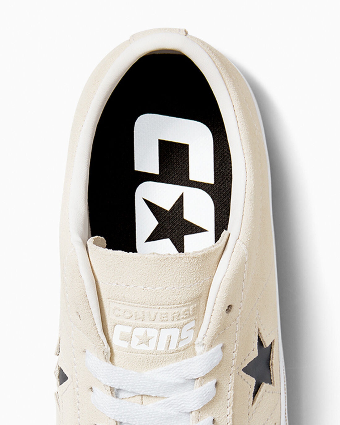 Converse CONS One Star Pro Suede Čevlji Skate Moški Bež Bele Črne | Slovenija-57281