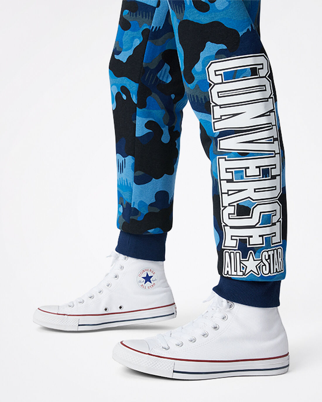 Converse Camo Jogger Hlače Fantje Temno Modre | Slovenija-96483