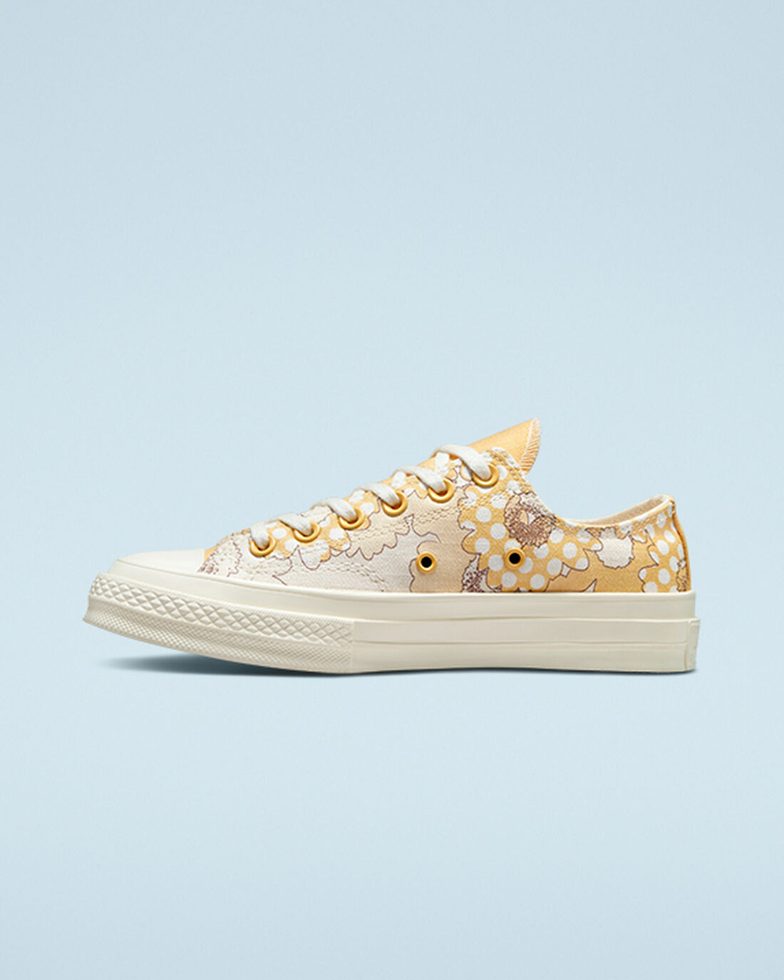 Converse Chuck 70 Crafted Florals Superge Ženske Mango Črne | Slovenija-32587