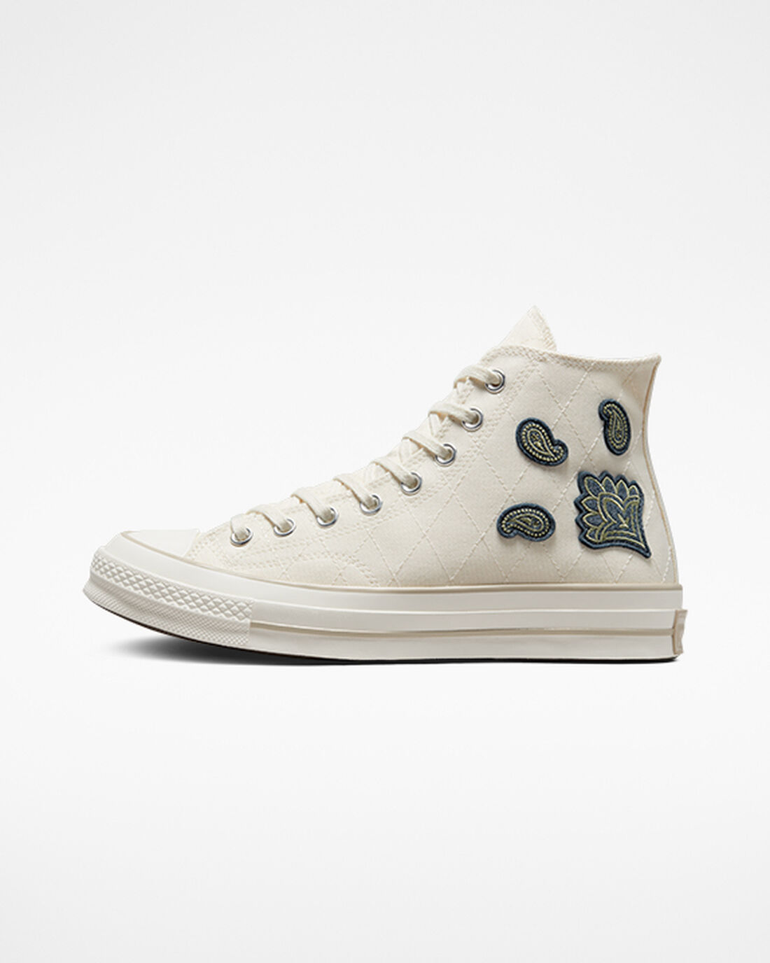 Converse Chuck 70 Crafted Patches Superge Ženske Bež Temno Modre Zelene | Slovenija-36107