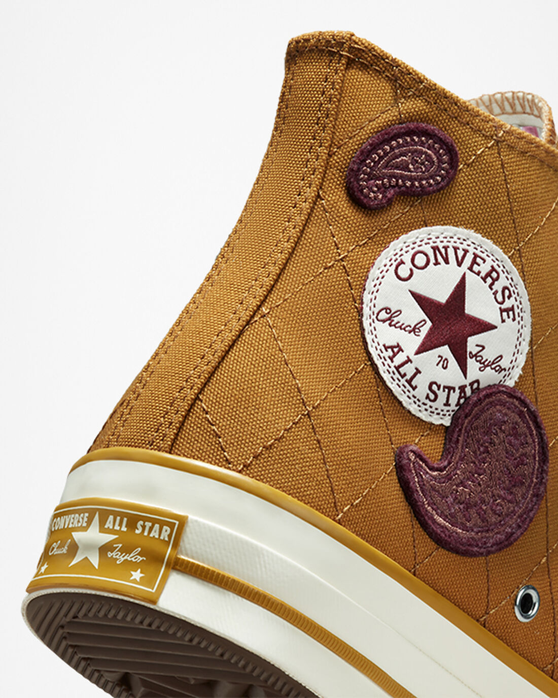 Converse Chuck 70 Crafted Patches Superge Moški Oranžne Temno Bordo | Slovenija-68327