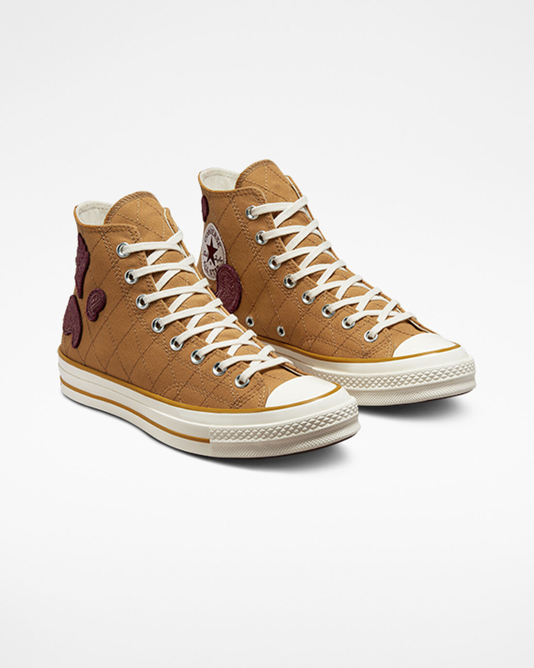 Converse Chuck 70 Crafted Patches Superge Moški Oranžne Temno Bordo | Slovenija-68327