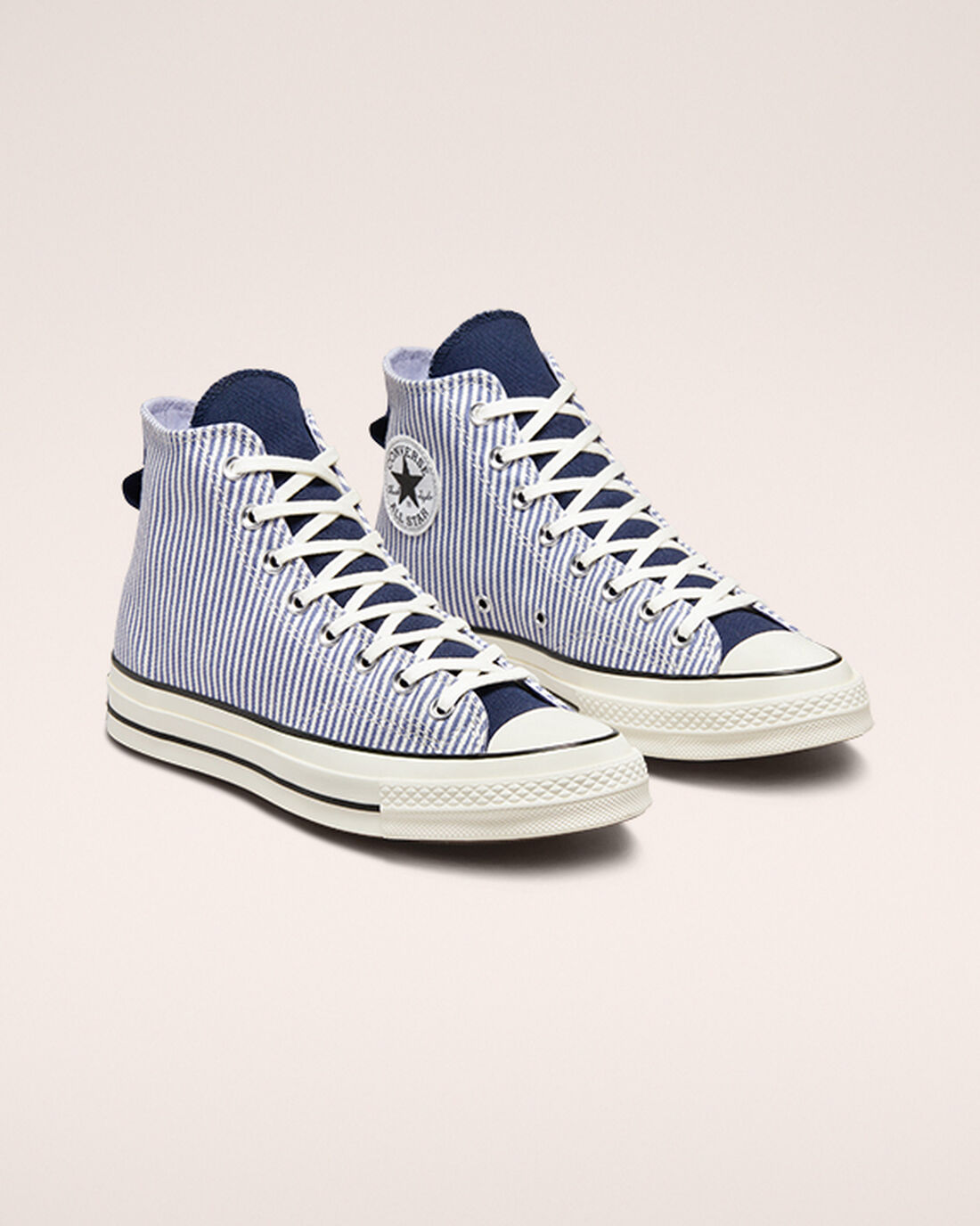 Converse Chuck 70 Crafted Stripe Superge Ženske Svetlo Modre Indigo Črne | Slovenija-85260