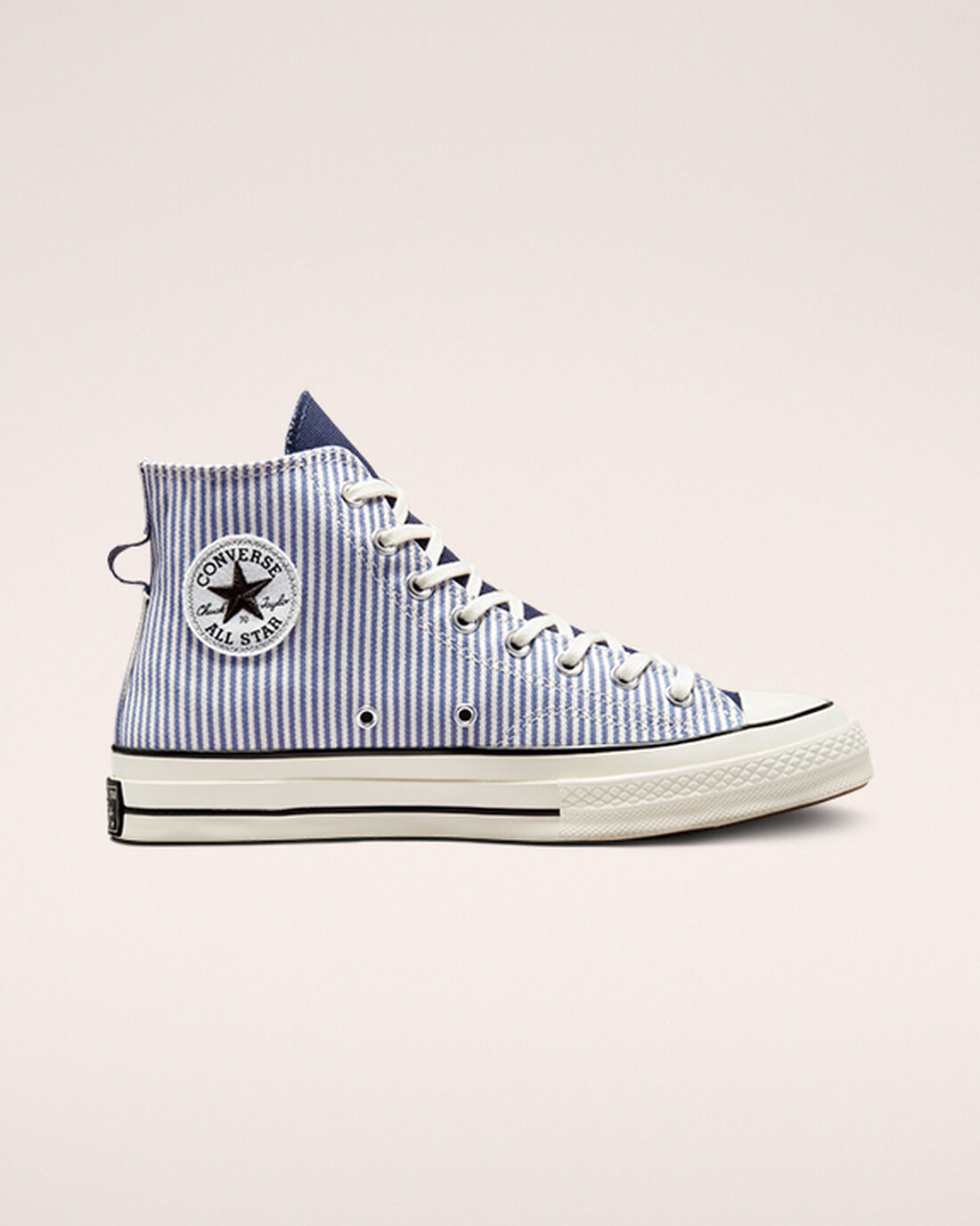 Converse Chuck 70 Crafted Stripe Superge Ženske Svetlo Modre Indigo Črne | Slovenija-85260