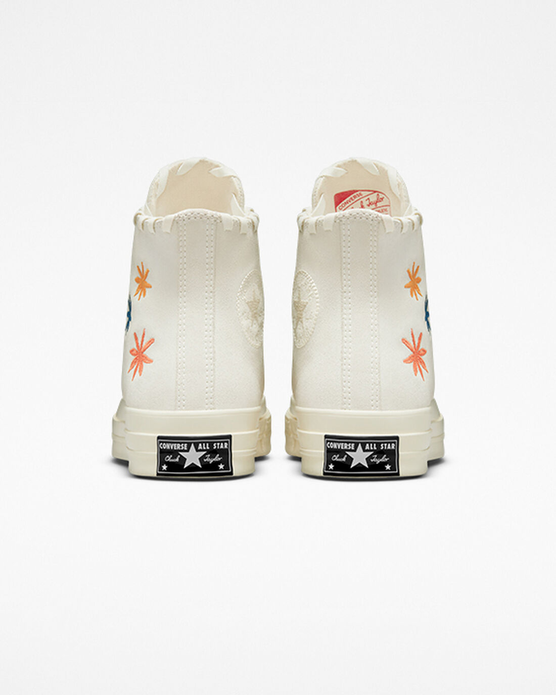 Converse Chuck 70 Embroidered Florals Superge Ženske Bež Bež Bele | Slovenija-46785