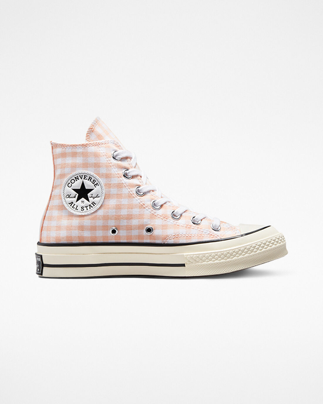 Converse Chuck 70 Gingham Superge Ženske Koralne Bele | Slovenija-19287