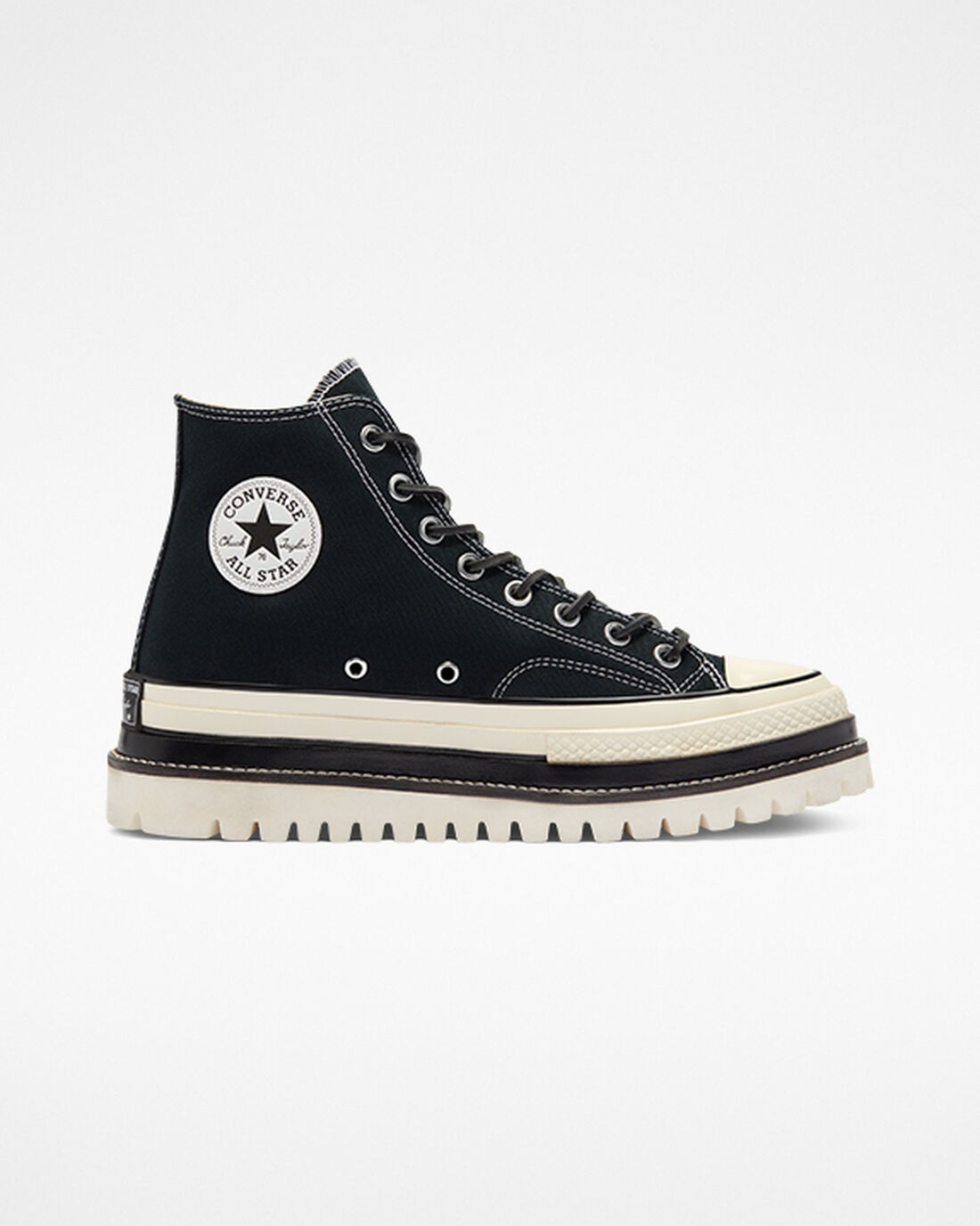 Converse Chuck 70 LTD Lugged Čevlji s Platformo Ženske Črne | Slovenija-10354