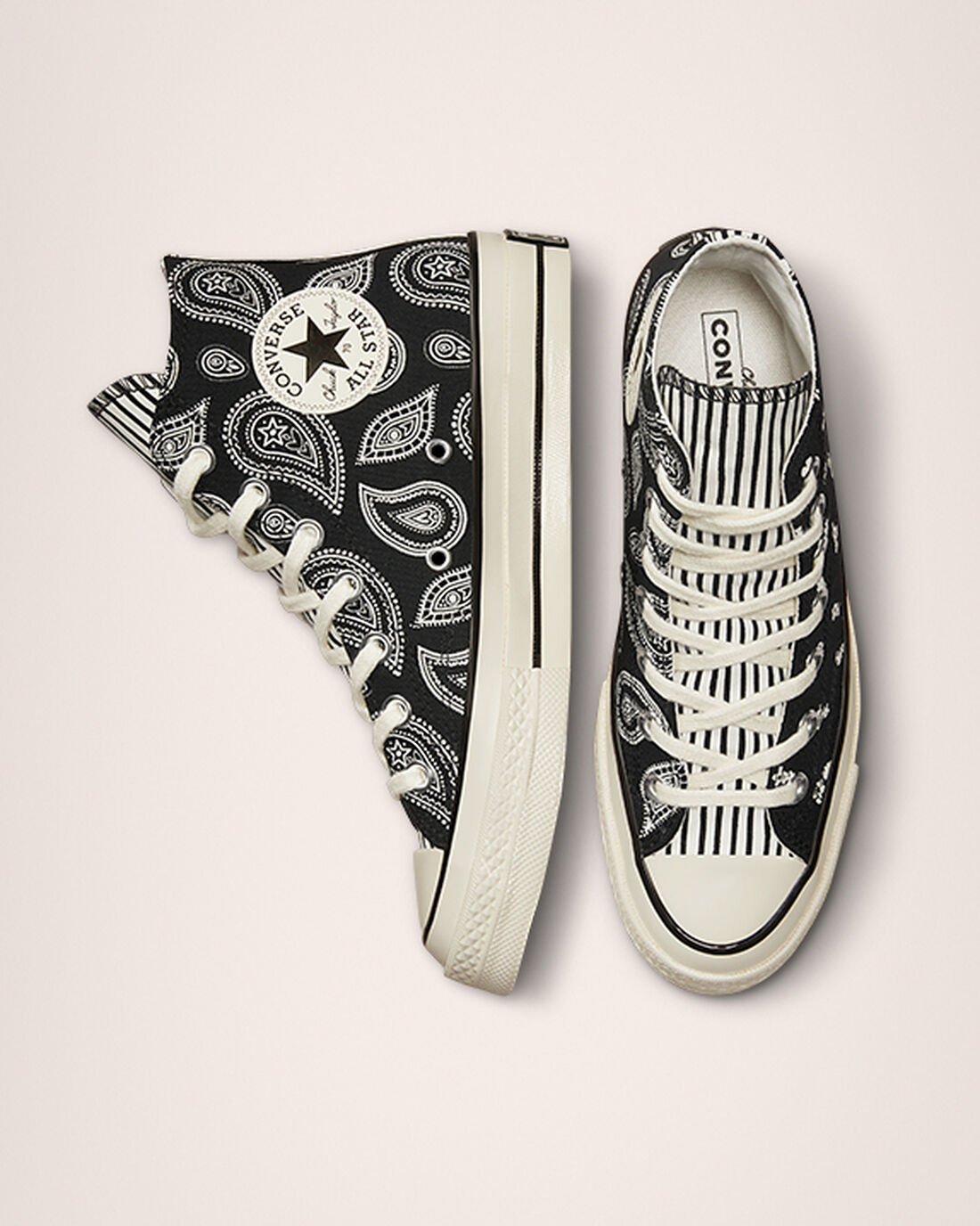 Converse Chuck 70 Paisley Superge Ženske Črne | Slovenija-03195