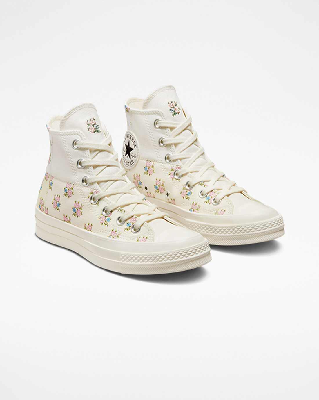 Converse Chuck 70 Patchwork Floral Superge Ženske Bež Bele | Slovenija-26130