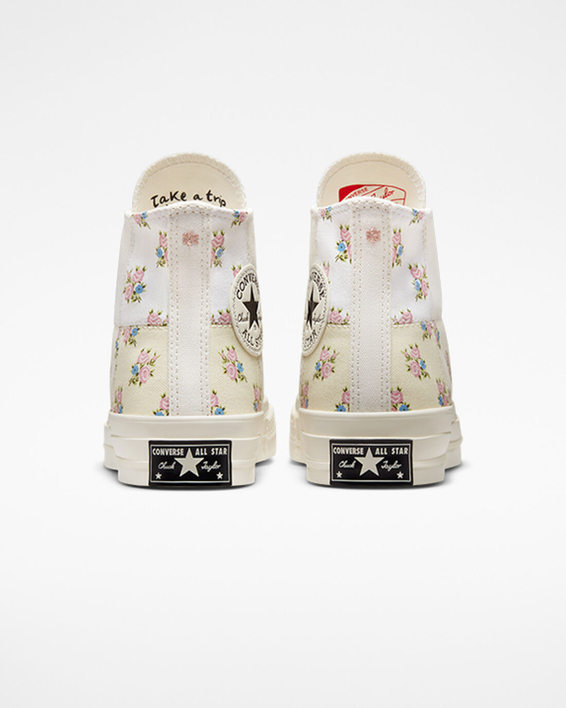 Converse Chuck 70 Patchwork Floral Superge Ženske Bež Bele | Slovenija-26130