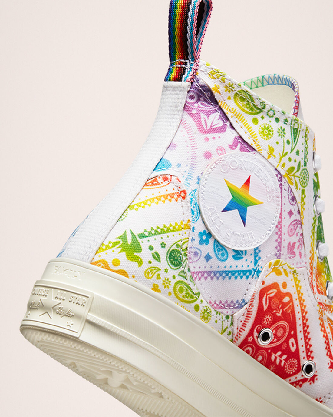 Converse Chuck 70 Pride Superge Moški Bele Rdeče | Slovenija-17489