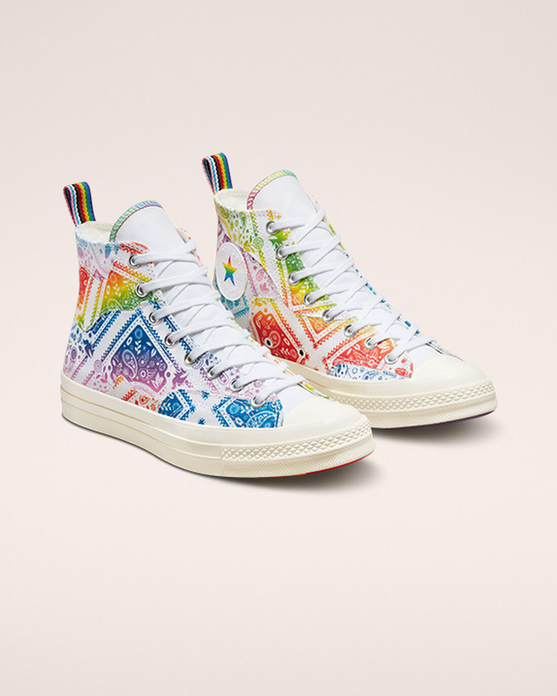 Converse Chuck 70 Pride Superge Moški Bele Rdeče | Slovenija-17489