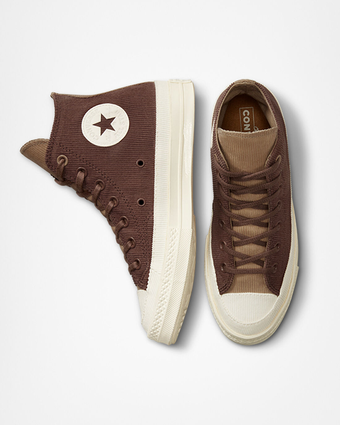 Converse Chuck 70 Stretch Corduroy Superge Ženske Rjave Kaki | Slovenija-73589