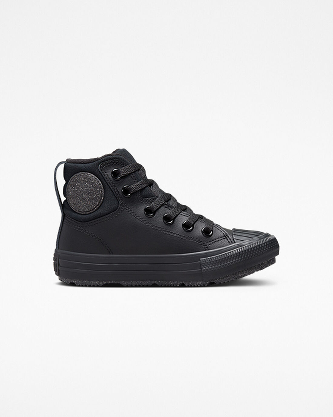 Converse Chuck Taylor All Star Berkshire Boot Leather Superge Fantje Črne Sive | Slovenija-06734